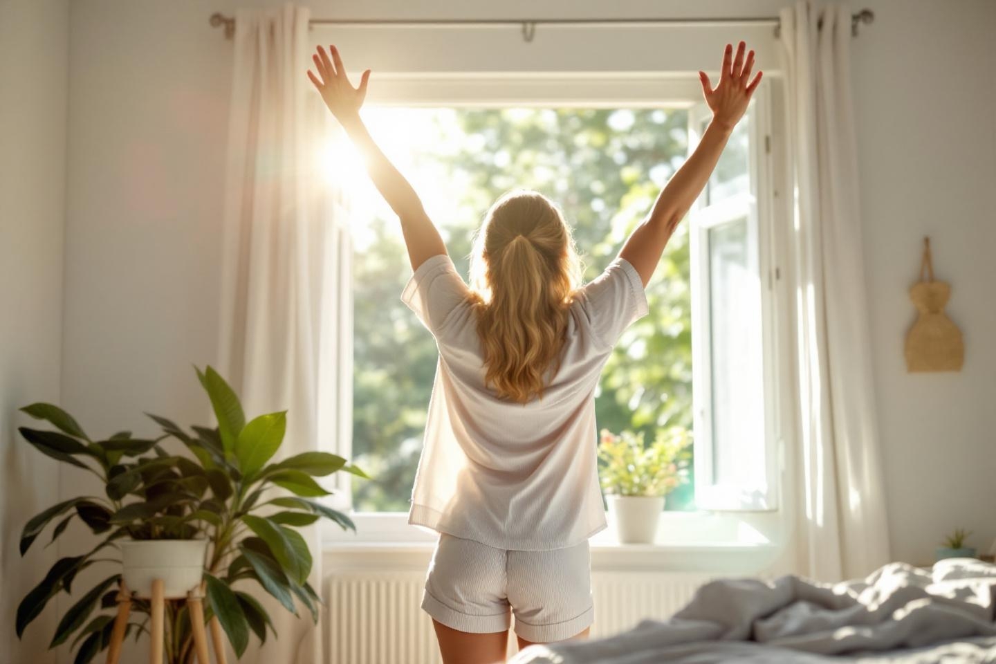 Fini les matins mous : ce geste d’1 minute relance votre énergie et votre mobilité dès le réveil