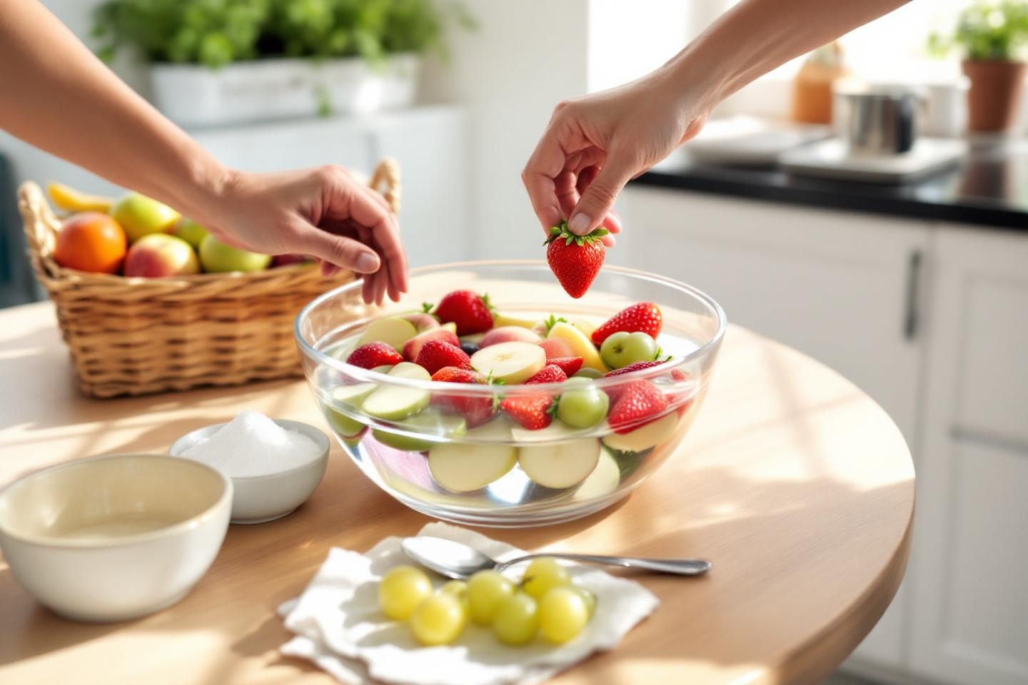 La méthode anti-pesticides qui cartonne cet été : pourquoi tremper vos fruits dans du bicarbonate de soude pourrait tout changer pour votre santé