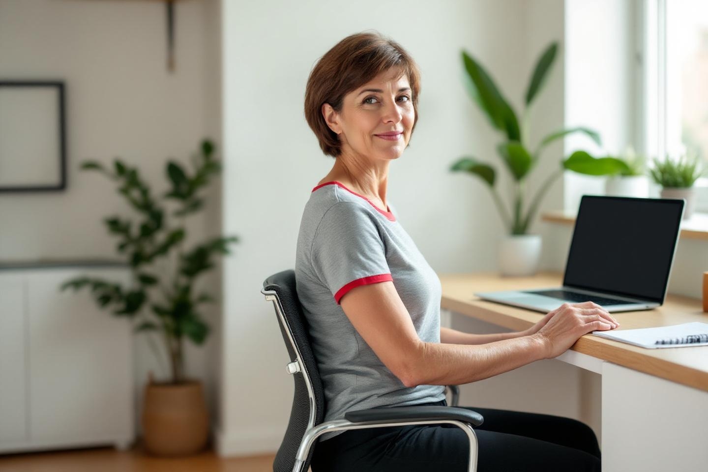 Mon exercice du jour pour prévenir les tensions entre les omoplates en télétravail