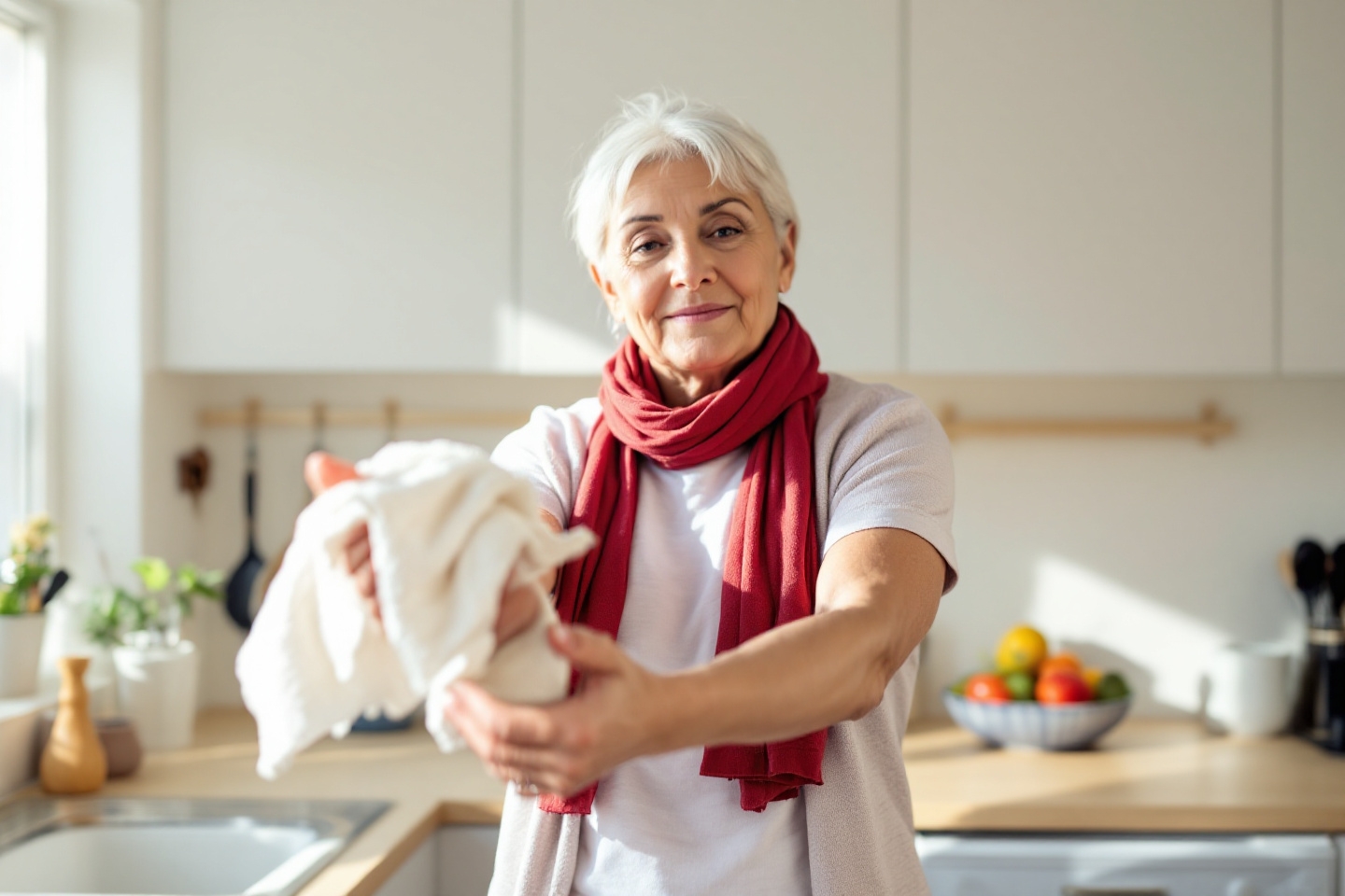 Mon exercice du jour pour prévenir les douleurs aux poignets en cuisine