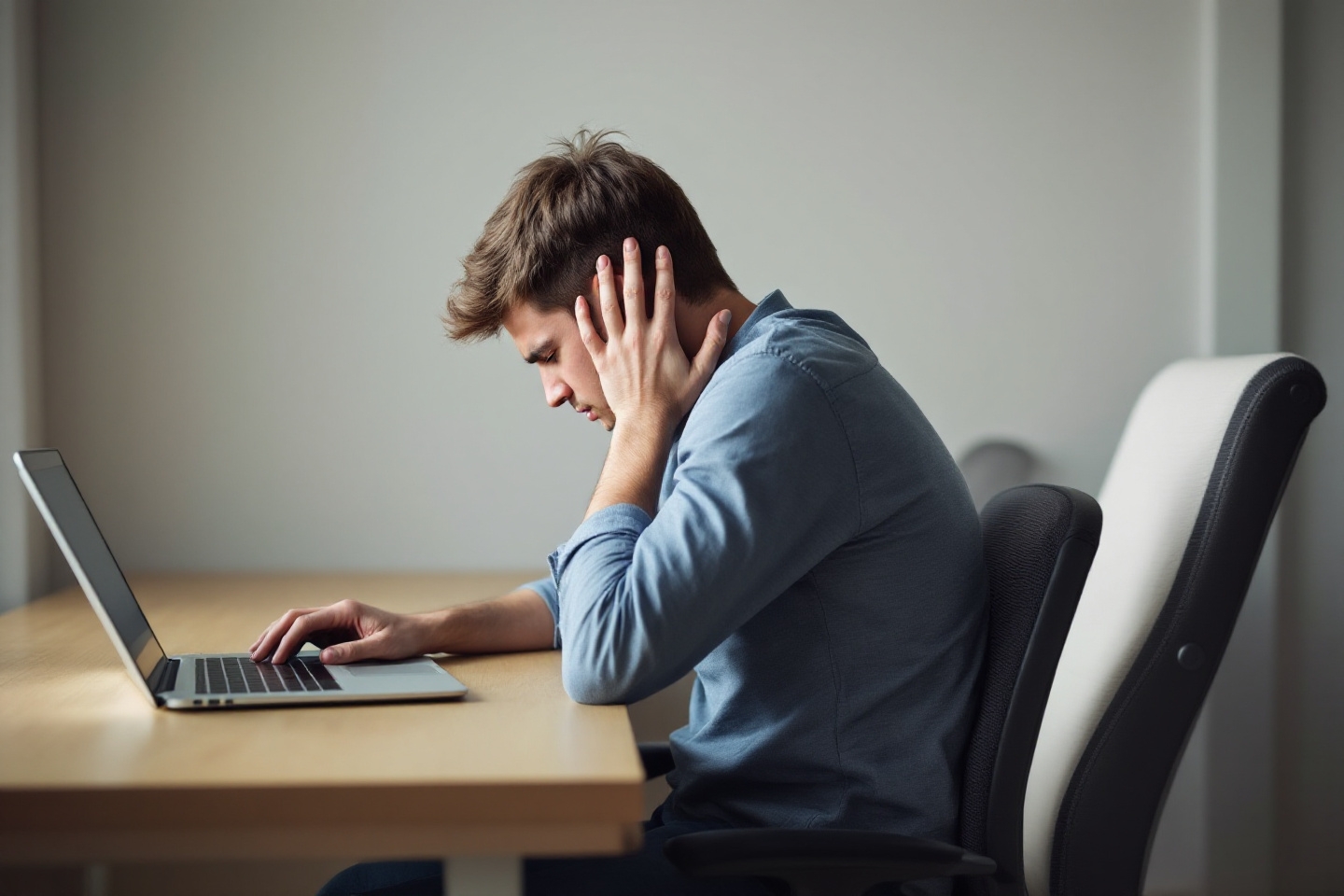 Ce détail dans votre posture devant l’ordi pourrait expliquer vos gênes persistantes