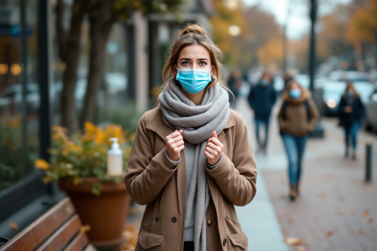 « Vous portez encore un masque barrière pour éviter les virus de l’hiver ? Vous devriez lire ce qui suit »