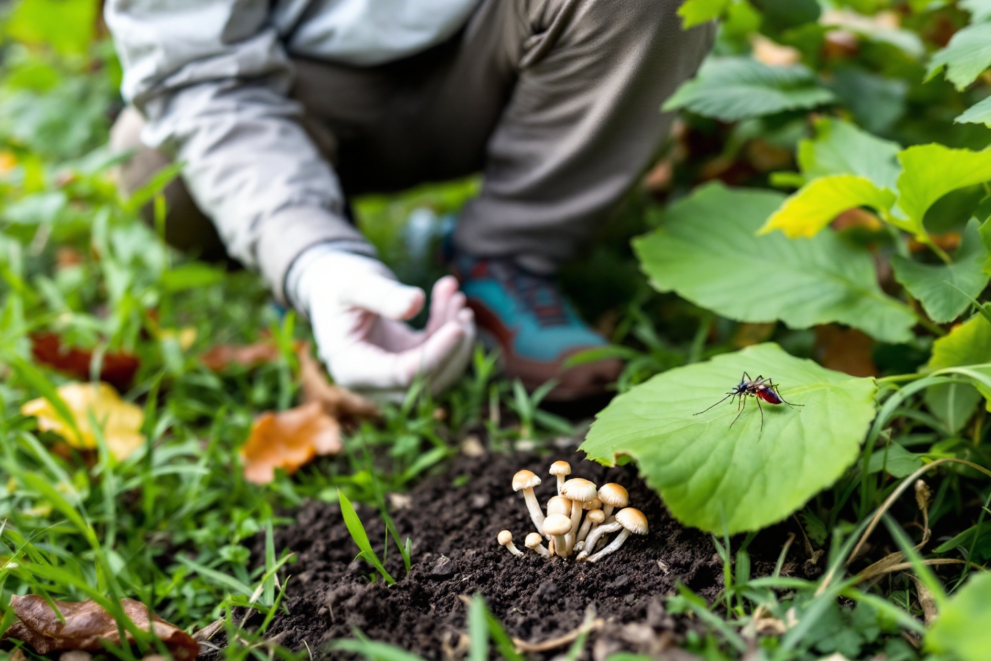 La nature a trouvé mieux que la chimie : ce champignon tueur de moustiques