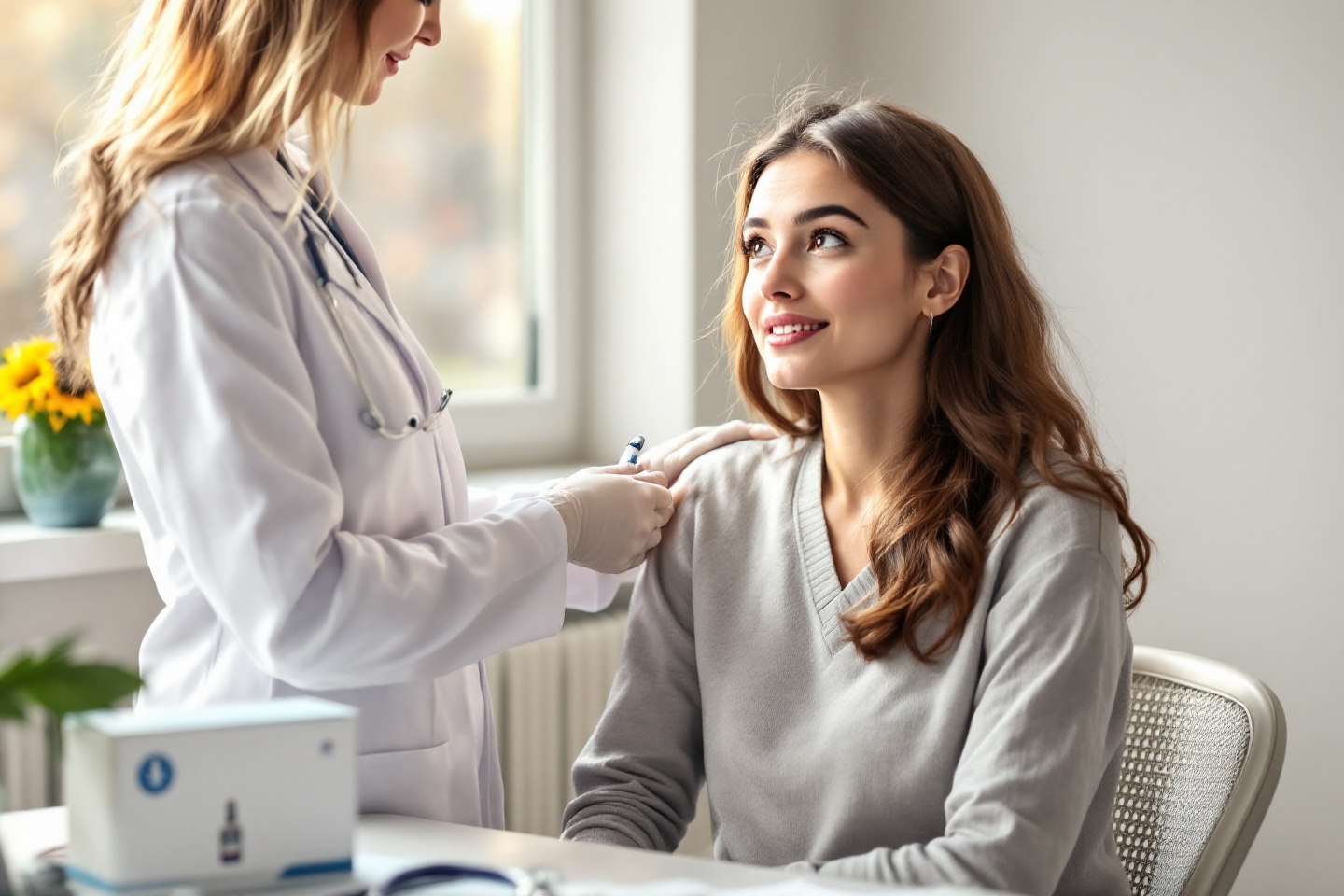 « Le jour où j’ai découvert qu’un vaccin pouvait s’injecter sans aiguille »