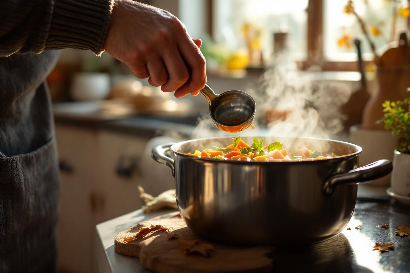 Pourquoi la dernière étape de votre soupe pourrait transformer son goût (et bien plus)