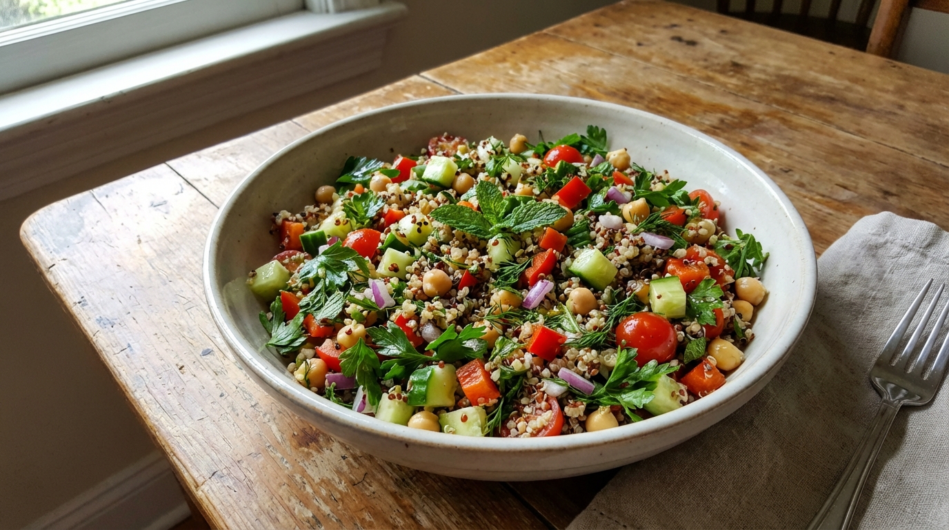 La salade qui calme ma faim sans plomber mes séances, grâce à l’équilibre surprise des ingrédients