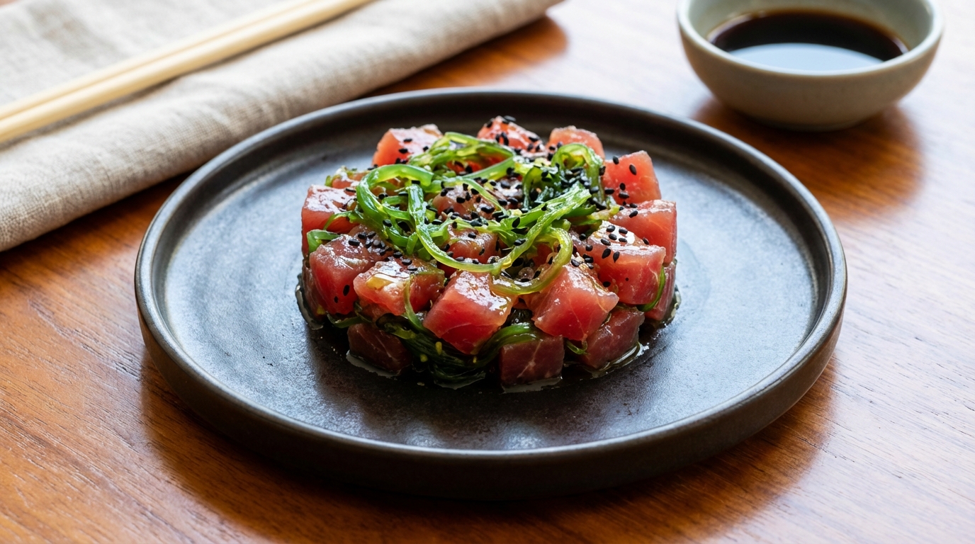 Mon tartare de thon rouge aux algues wakamé doit sa puissance nutritive à cette graine noire que les sportifs d’endurance devraient systématiquement ajouter