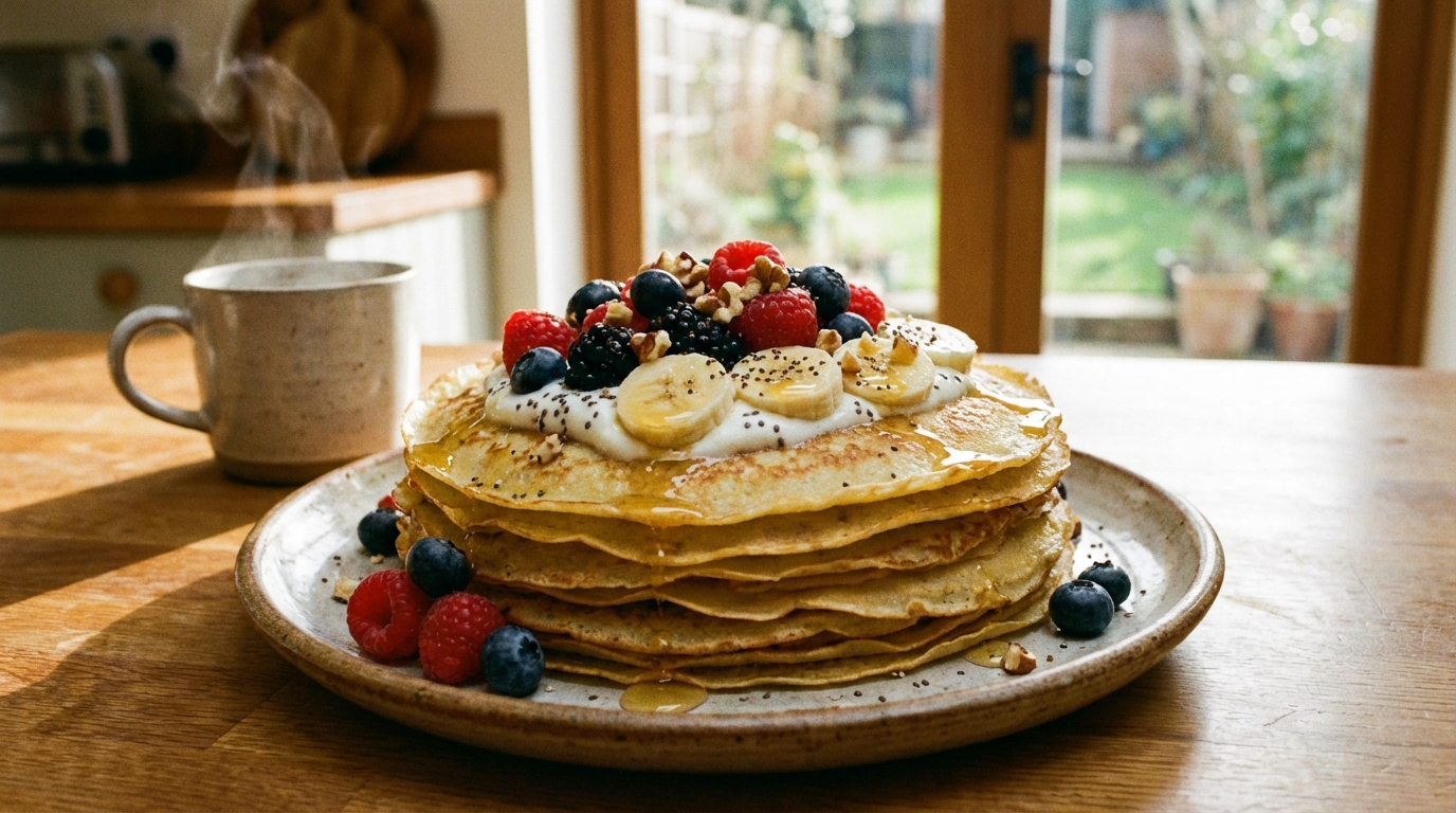 Ma recette de crêpes pour la Chandeleur qui double l’apport en protéines grâce à un ingrédient tout simple