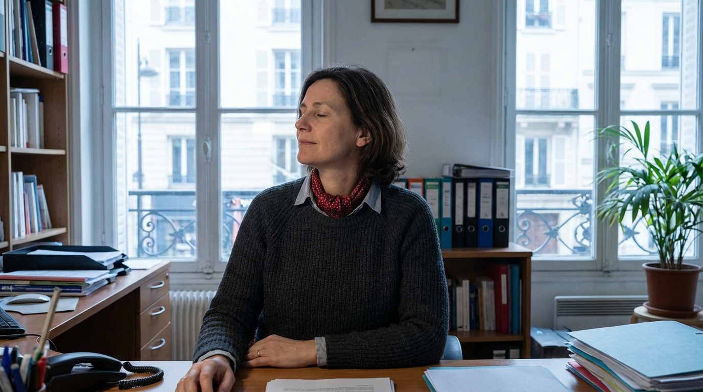 Mon exercice du jour pour relâcher durablement les tensions au niveau de la nuque après le travail sur écran