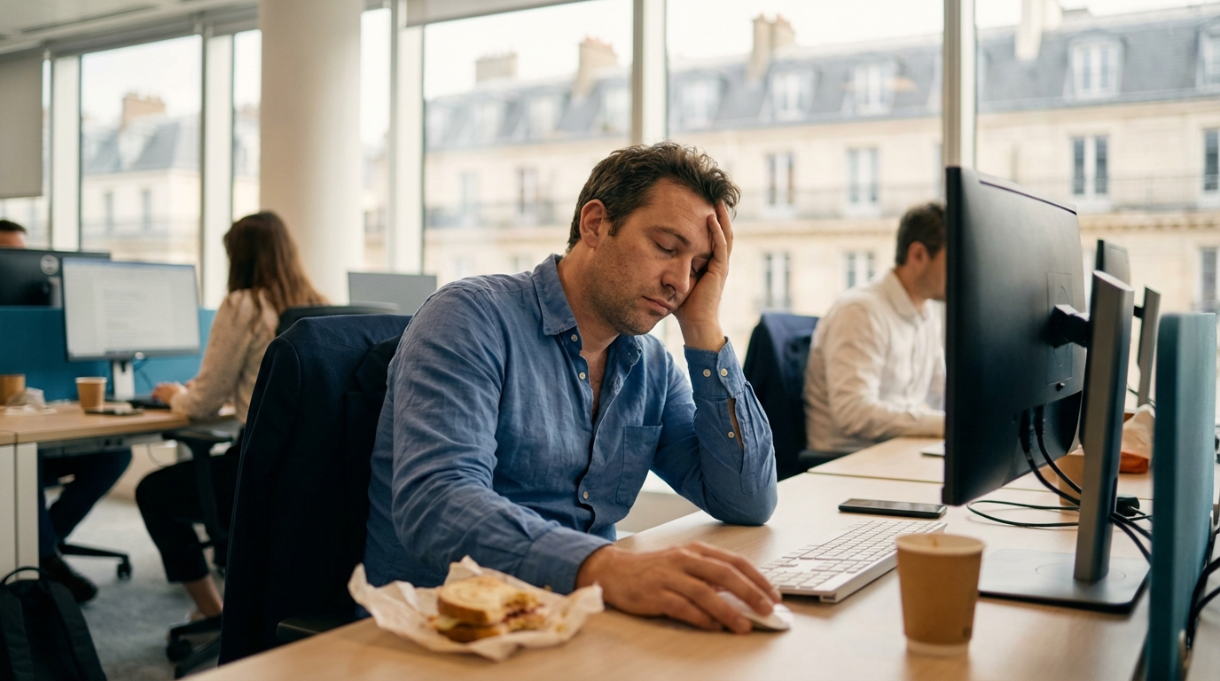 Ce phénomène de 14h30 que 70 % des travailleurs subissent sans en connaître la vraie cause