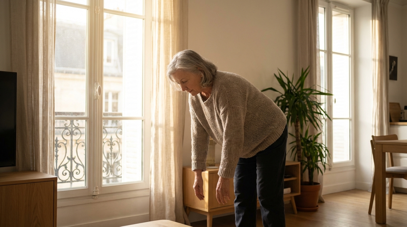 Mon exercice du jour pour libérer son dos de la raideur accumulée pendant la nuit