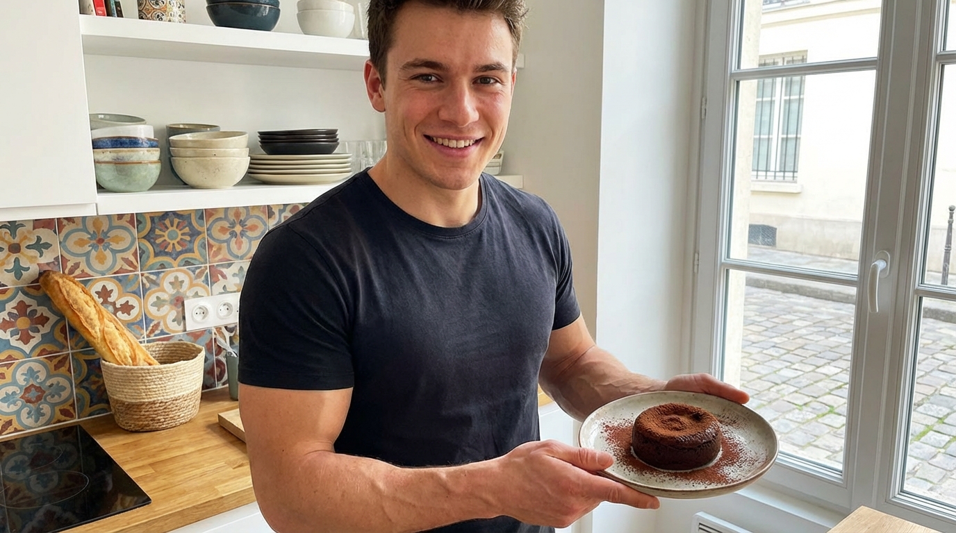 Mon fondant au chocolat noir cache un ingrédient que personne ne devine et il dépasse les 7g de protéines par part