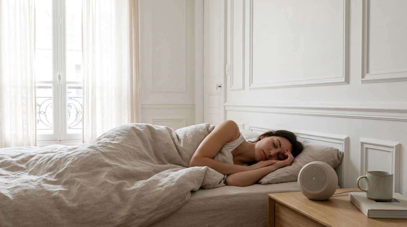 Je dormais mal depuis des mois jusqu’à ce qu’un simple son continu change tout en une semaine