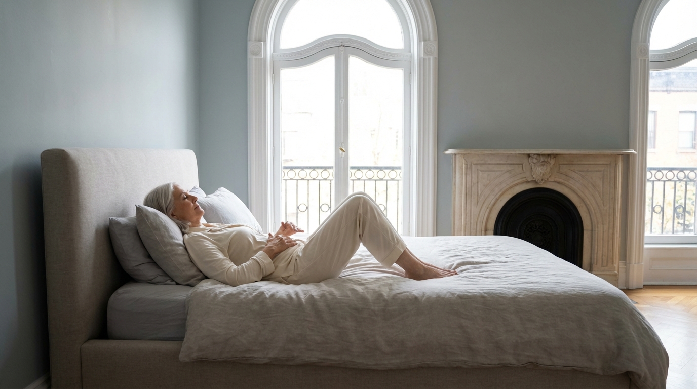 L’exercice simple pour apaiser le ventre et mieux dormir sans aucun comprimé