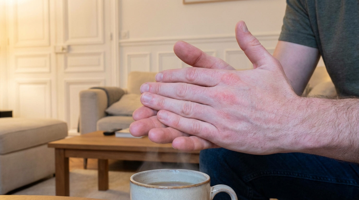 Ce réflexe de survie que votre corps active sans prévenir est la vraie raison pour laquelle vos doigts se glacent même dans une pièce chauffée