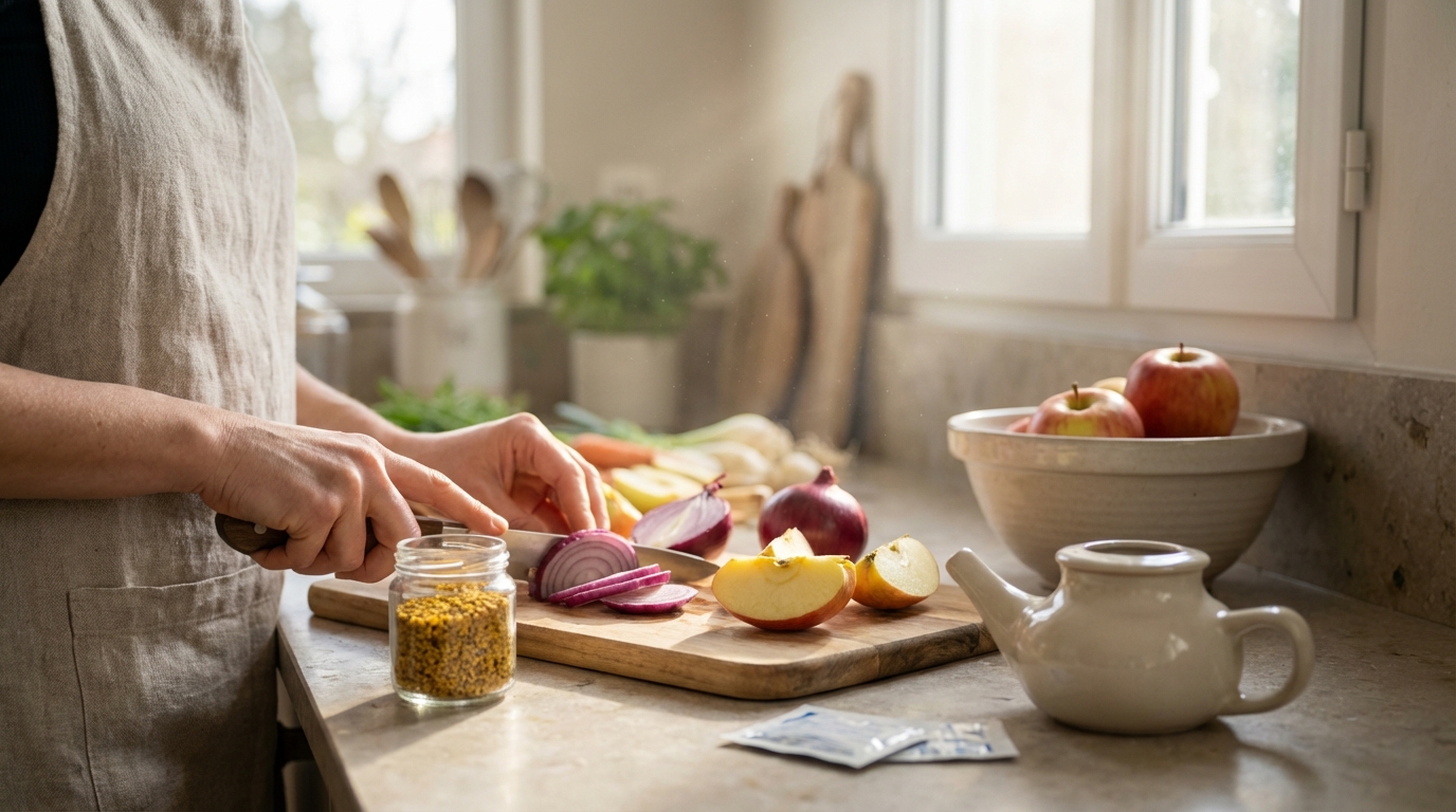 J’ai arrêté de me gaver de médicaments contre le pollen : ce pigment caché dans des aliments du quotidien a tout changé en deux semaines