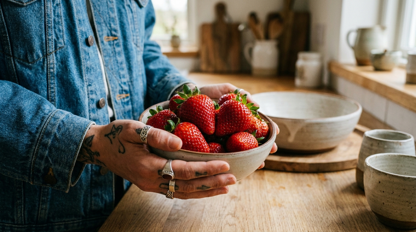 Je rinçais mes fraises après les avoir équeutées sans réfléchir : le jour où un maraîcher m’a vue faire, j’ai compris ce que je perdais à chaque fois