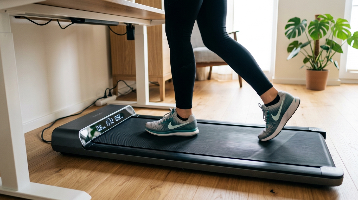 Pourquoi ce petit tapis de marche change la donne en télétravail